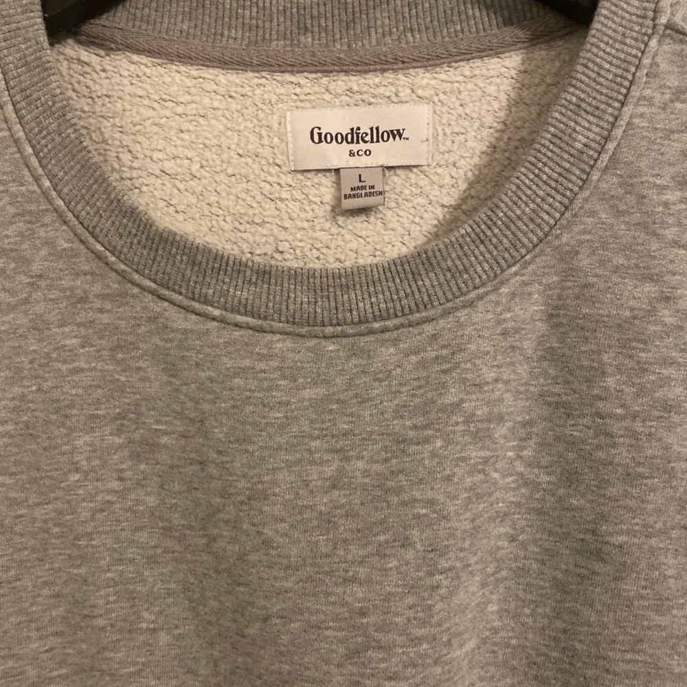 Grey Crewneck Sweatshirt